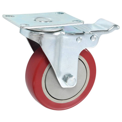 vidaXL Roulettes pivotantes 12 pcs 100 mm
