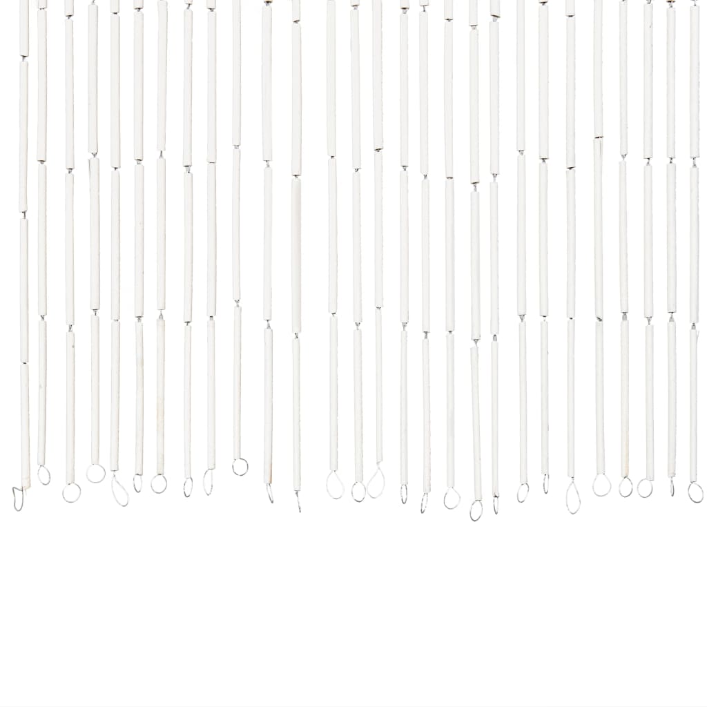 vidaXL Rideau de porte contre insectes Bambou 90 x 200 cm