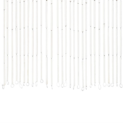 vidaXL Rideau de porte contre insectes Bambou 90 x 200 cm