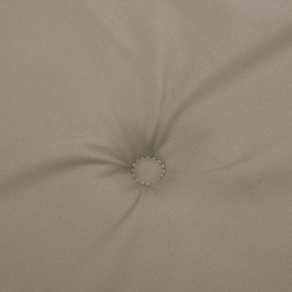 vidaXL Coussin de banc de jardin taupe 200x50x3 cm tissu oxford