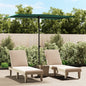 vidaXL Parasol d'extérieur avec mât en aluminium 2x1,5 m Vert