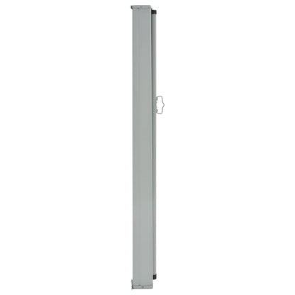 vidaXL Auvent latéral rétractable de patio 120x300 cm Rouge