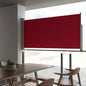 vidaXL Auvent latéral rétractable de patio 120x300 cm Rouge