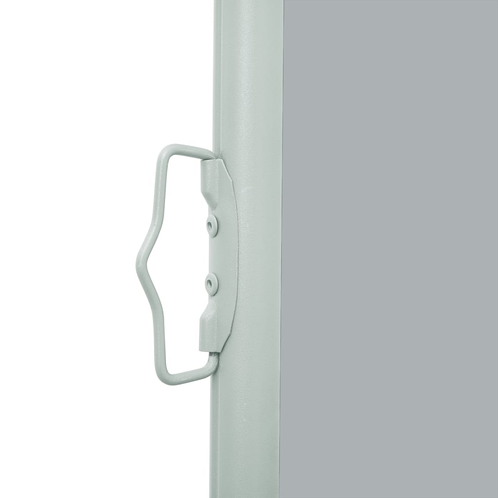 vidaXL Auvent latéral rétractable de patio 120x500 cm Gris