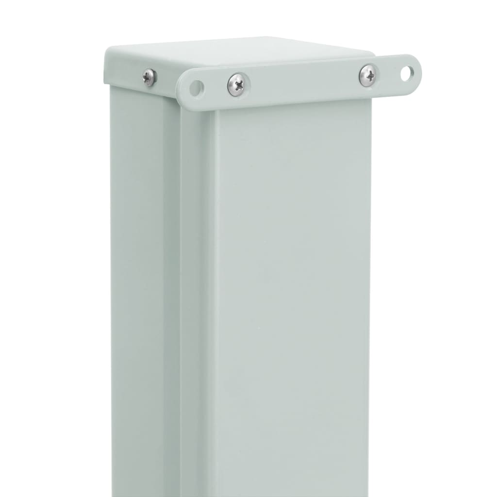 vidaXL Auvent latéral rétractable de patio 120x500 cm Gris
