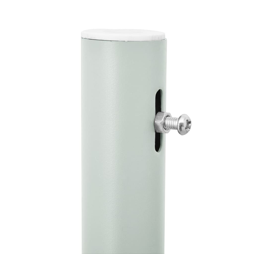 vidaXL Auvent latéral rétractable de patio 140x500 cm Crème