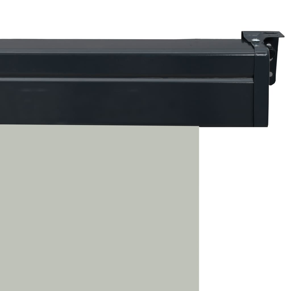 vidaXL Auvent latéral de balcon 160x250 cm Gris