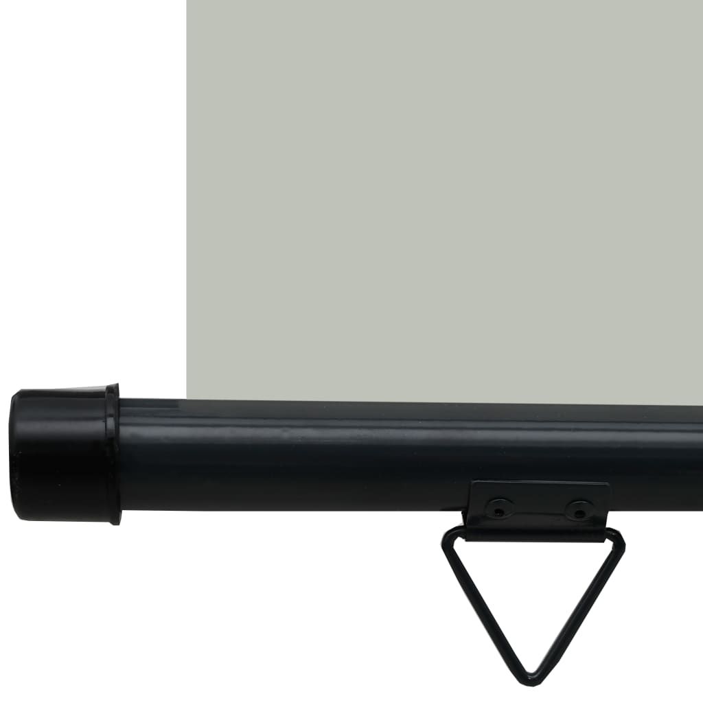 vidaXL Auvent latéral de balcon 160x250 cm Gris