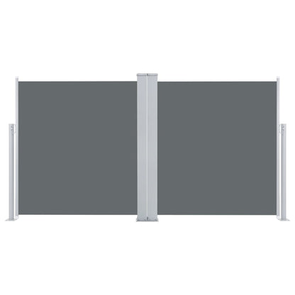 vidaXL Auvent latéral rétractable Anthracite 120 x 600 cm