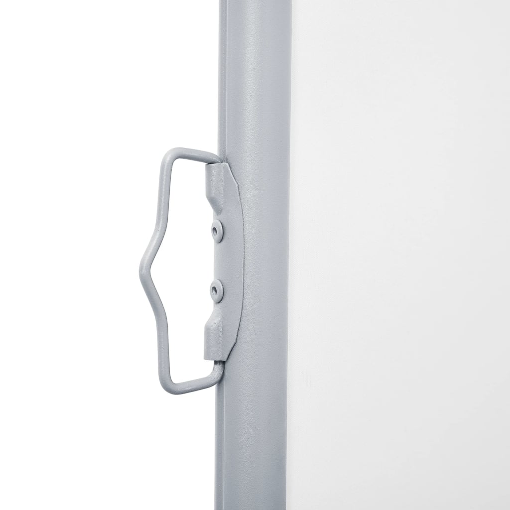 vidaXL Auvent latéral rétractable Crème 120 x 1000 cm
