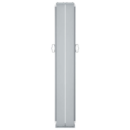 vidaXL Auvent latéral rétractable Crème 120 x 1000 cm