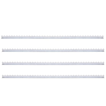 vidaXL Piquets muraux 4 pcs 1 m Acier galvanisé