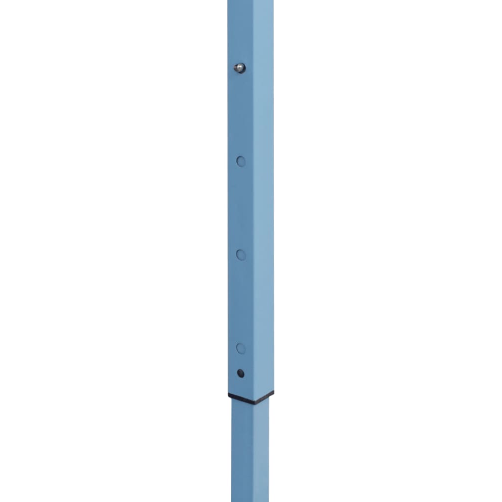 vidaXL Tente de réception pliable avec 4 parois 3x4 m Acier Crème