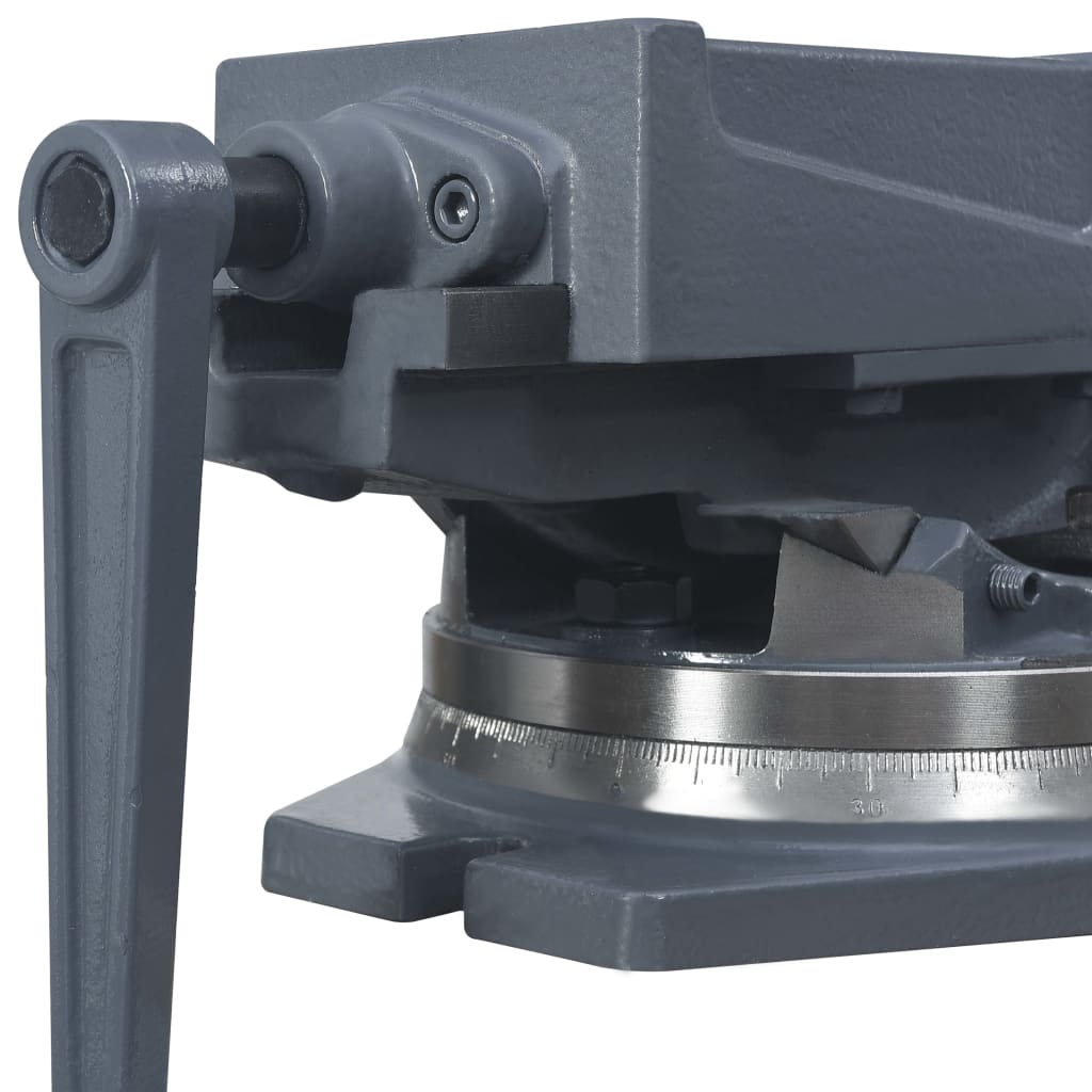 vidaXL Étau inclinable à 2 axes 160 mm