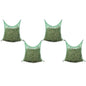 vidaXL Filet à foin 4 pcs Carré 0,9 x 1,5 m PP