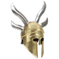 vidaXL Casque de guerrier grec antique pour GN Laiton Acier