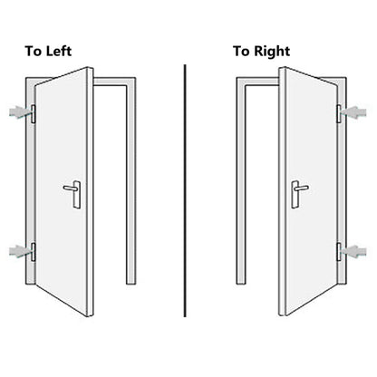 vidaXL Porte d'entrée Blanc 98x208 cm