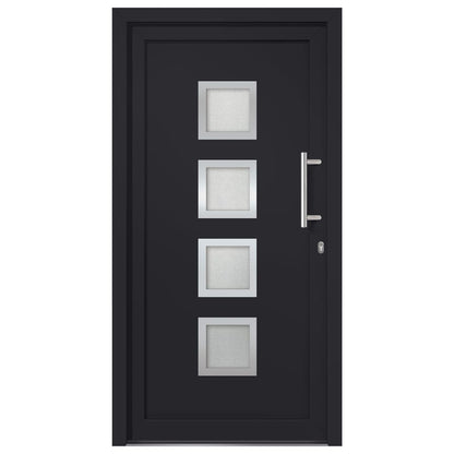 vidaXL Porte d'entrée Anthracite 98x190 cm