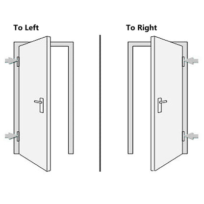 vidaXL Porte d'entrée Anthracite 98x190 cm