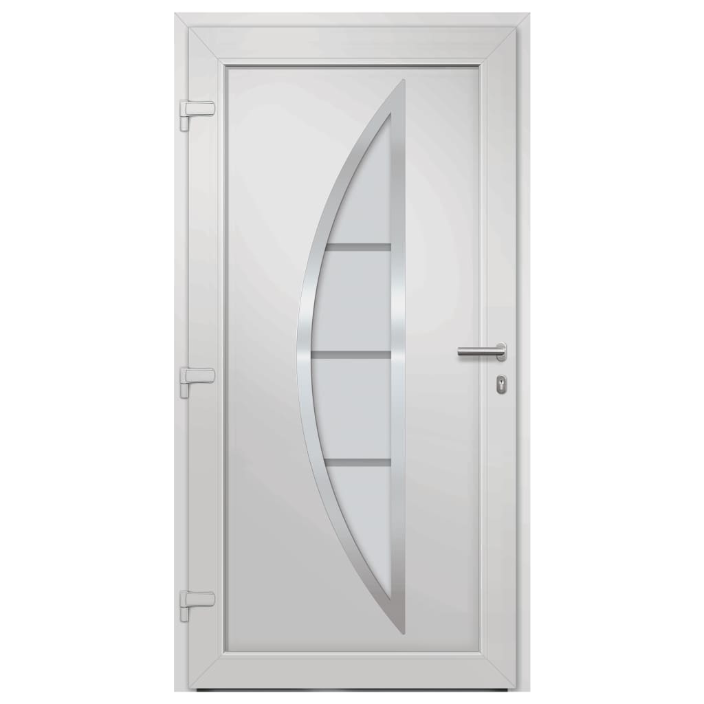 vidaXL Porte d'entrée Anthracite 88x200 cm