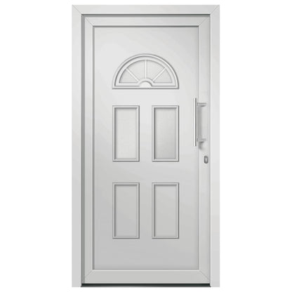 vidaXL Porte d'entrée Blanc 98x208 cm