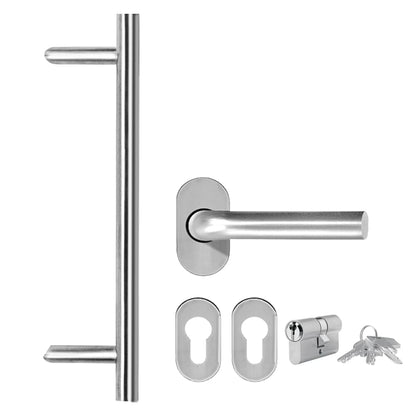 vidaXL Porte d'entrée Blanc 98x208 cm