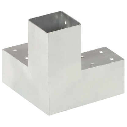 vidaXL Connecteur de poteau Forme en Y Métal galvanisé 71x71 mm