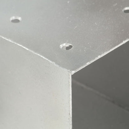 vidaXL Connecteur de poteau Forme en Y Métal galvanisé 91x91 mm