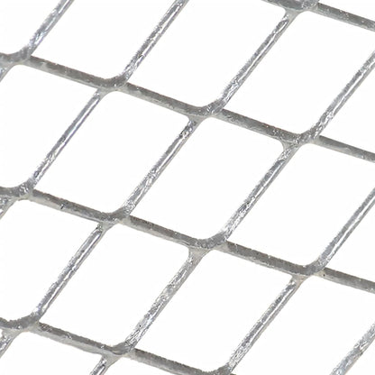 vidaXL Composteur de jardin 100x100x77 cm Fer galvanisé