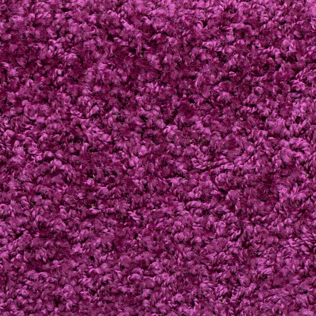 vidaXL Tapis d'escalier 15 pcs 65x21x4 cm Violet