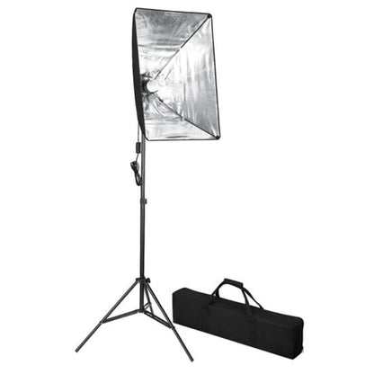 vidaXL Kit de studio photo avec toile de fond et boîte à lumière
