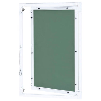 vidaXL Panneau d'accès Cadre en aluminium plaque de plâtre 400x600 mm