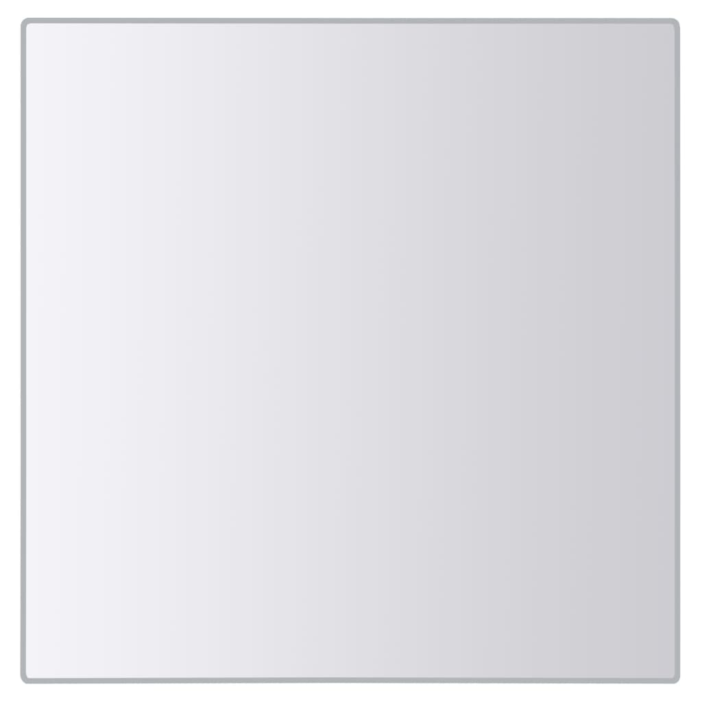 vidaXL Carreaux de miroir 48 pcs Carré Verre