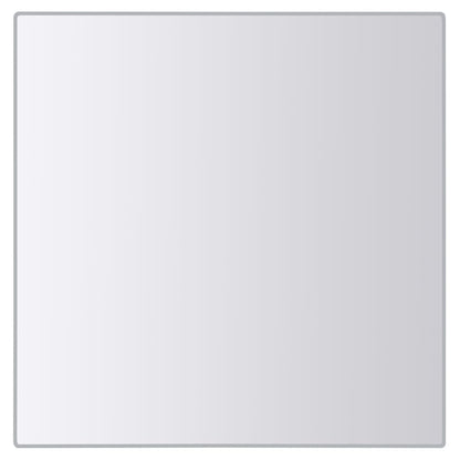 vidaXL Carreaux de miroir 48 pcs Carré Verre