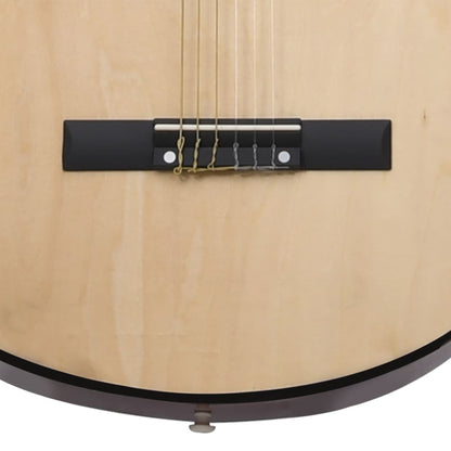vidaXL Jeu de guitare 12 pcs occidental avec égaliseur et 6 cordes