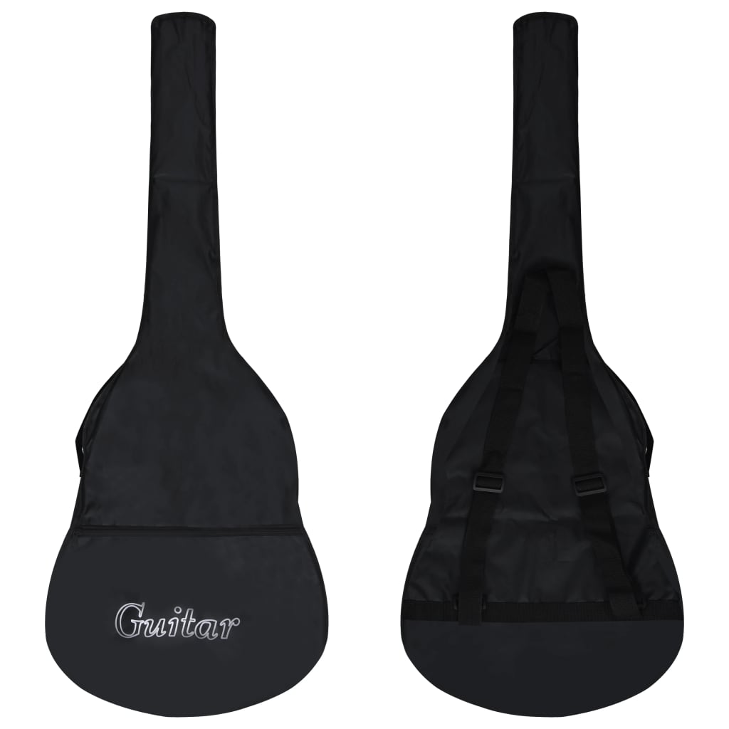 vidaXL Jeu de guitare 12 pcs occidental avec égaliseur et 6 cordes