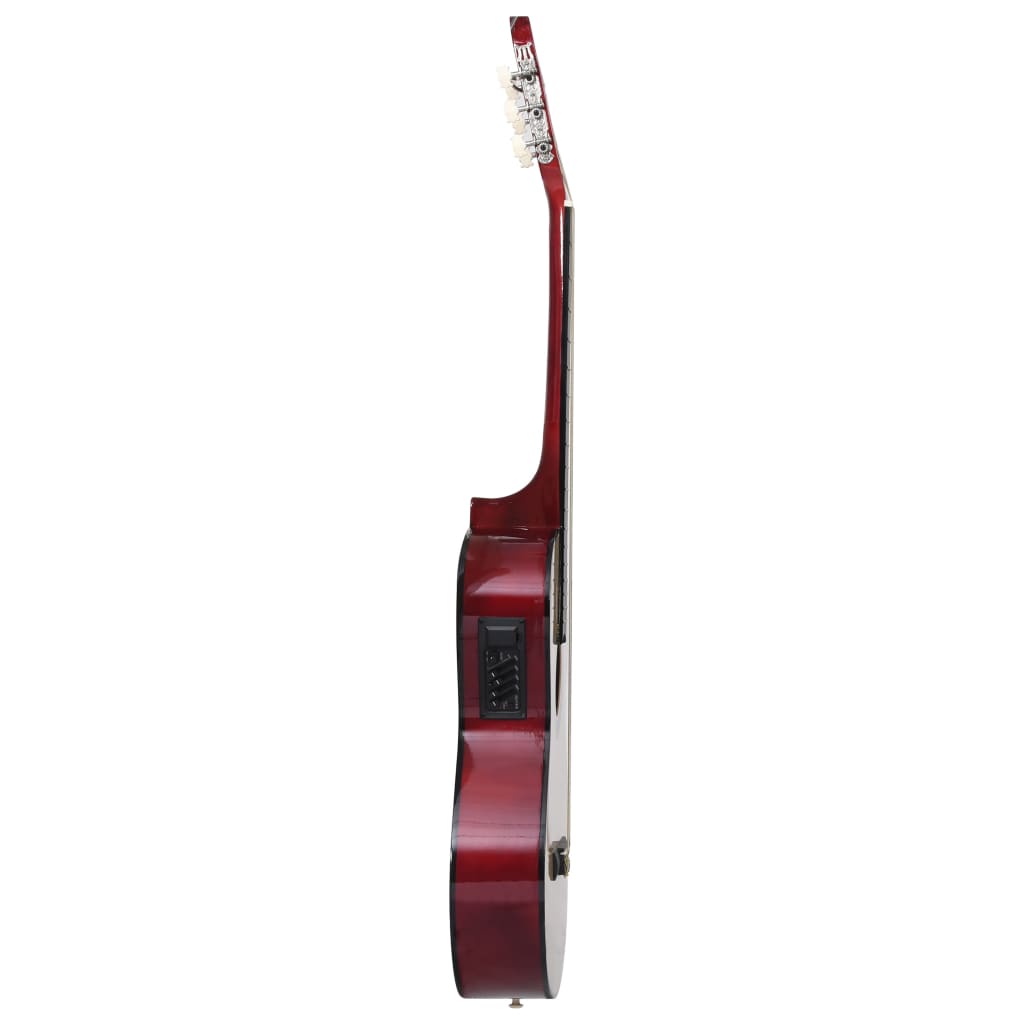 vidaXL Jeu de guitare 12 pcs occidental avec égaliseur et 6 cordes