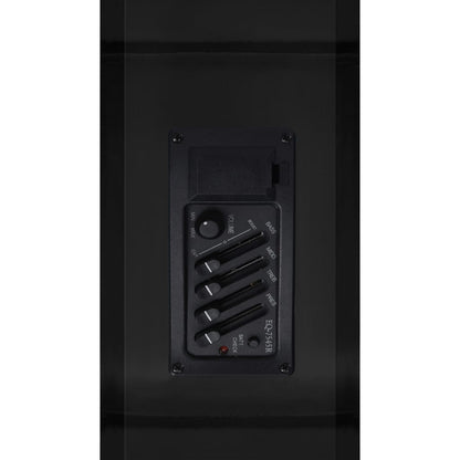 vidaXL Guitare découpée classique occidentale égaliseur 6 cordes Noir