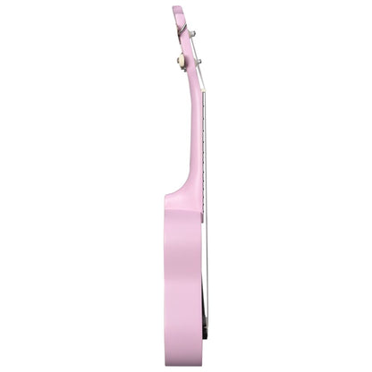 vidaXL Jeu de ukulélé soprano avec sac pour enfants Rose 21"