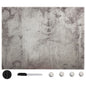 vidaXL Tableau noir magnétique mural Verre 80x60 cm