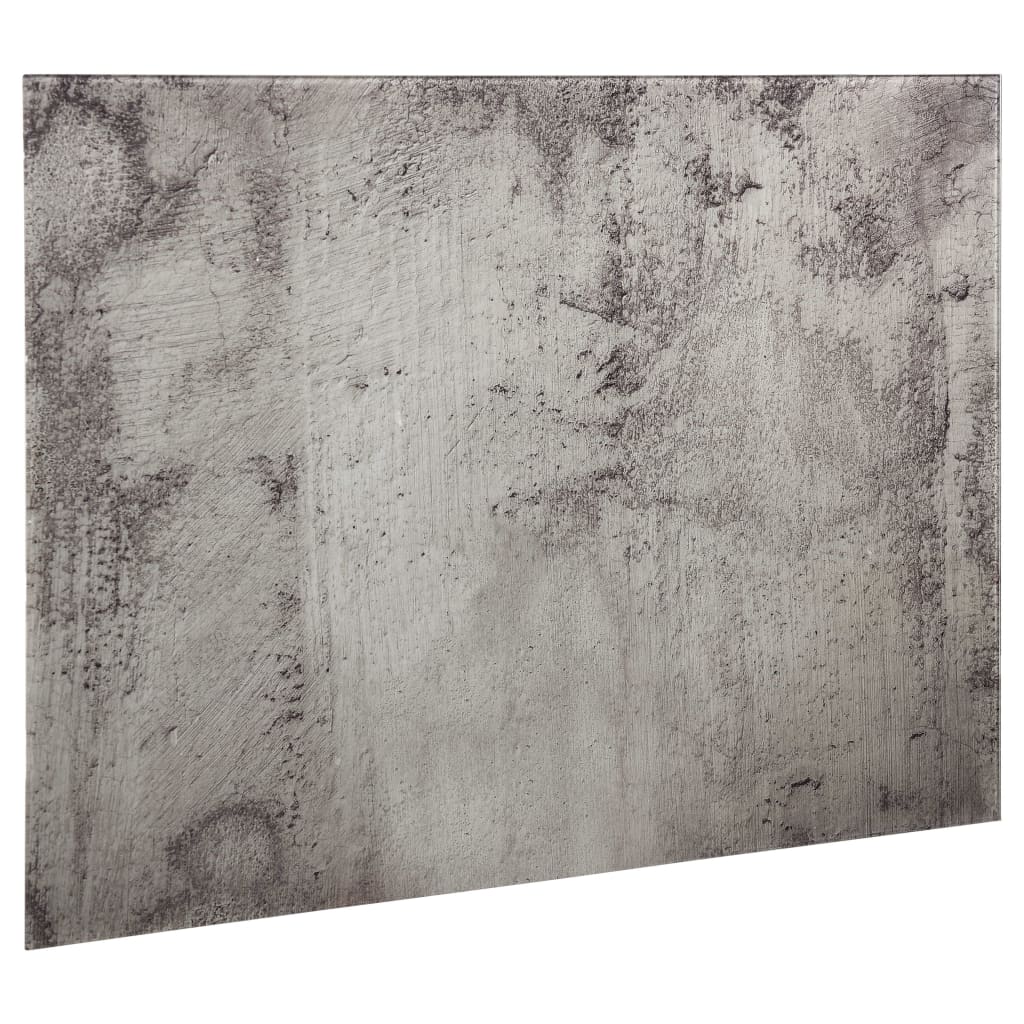 vidaXL Tableau noir magnétique mural Verre 80x60 cm