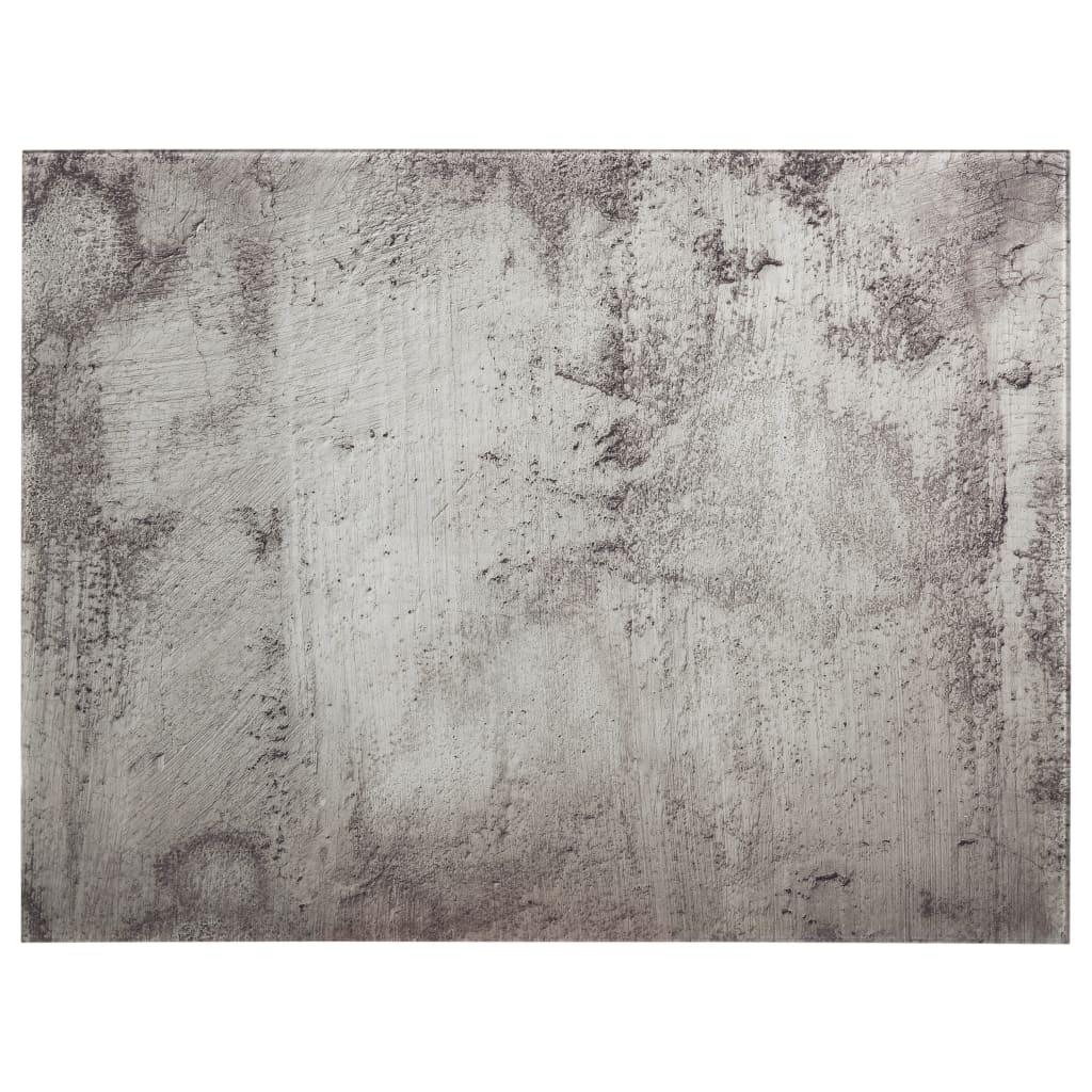 vidaXL Tableau noir magnétique mural Verre 80x60 cm