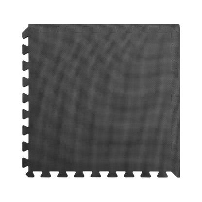 vidaXL Tapis de sol 12 pcs 4,32㎡ Mousse EVA Noir
