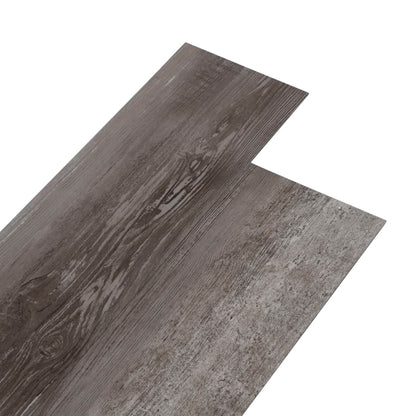 vidaXL Dalles de plancher PVC 4,46 m² 3 mm autoadhésif bois rayé