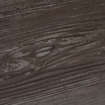 vidaXL Dalles de plancher PVC 4,46 m² 3 mm autoadhésif bois rayé