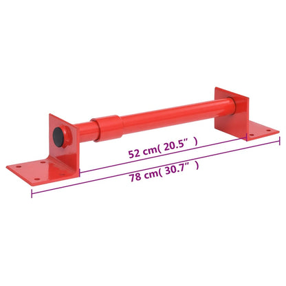 vidaXL Support mural pour bras pivotant 78 cm