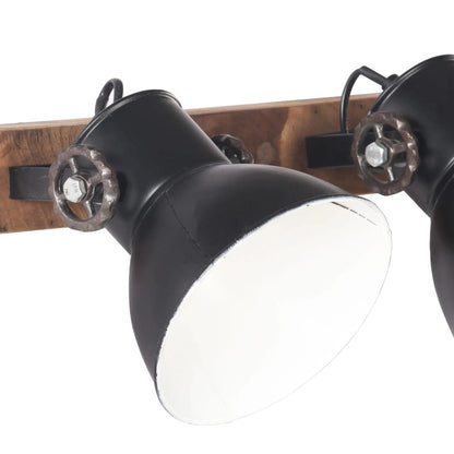 vidaXL Lampe murale industrielle Noir 90x25 cm E27