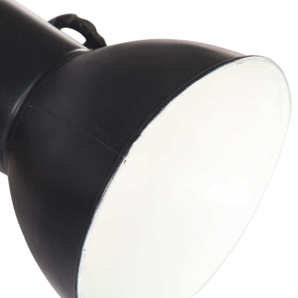 vidaXL Lampe murale industrielle Noir 90x25 cm E27