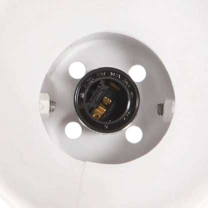 vidaXL Lampe murale industrielle Blanc 65x25 cm E27