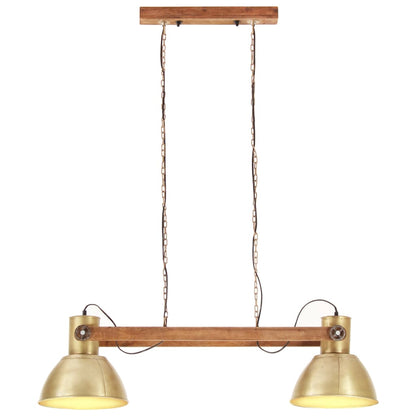 vidaXL Lampe suspendue industrielle 25 W Laiton 109 cm E27